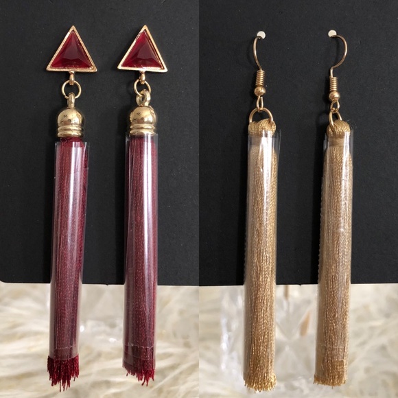 Jewelry - 2 Elegant Tassel Earrings for ONLY 15 🥰
